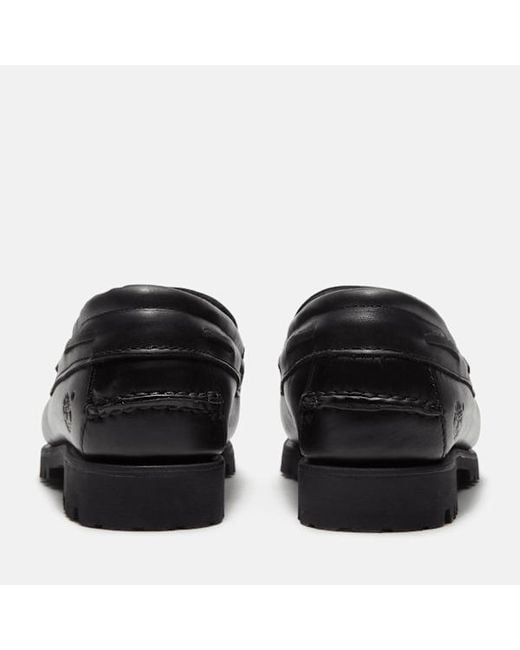 Timberland Black Authentic Kiltie Loafer For