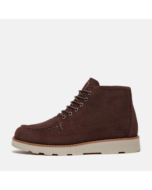 Timberland Brown Britton Mills Mid Chukka Boot For for men