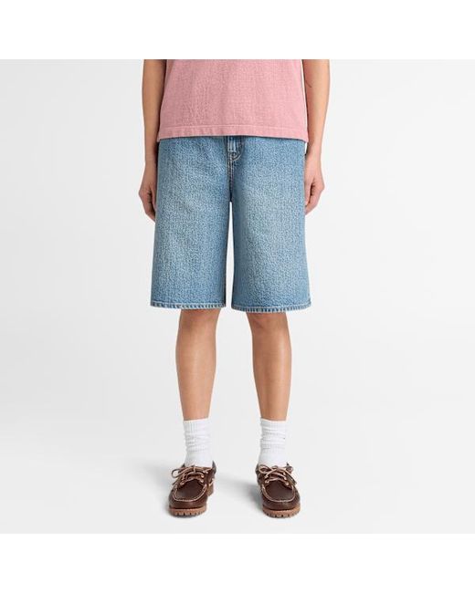 Timberland Blue Denim Short For