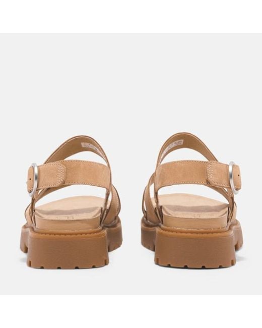 Timberland Brown Clairemont Way Backstrap Sandal For