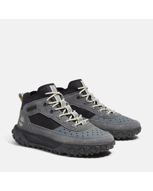 Timberland Black Greenstride Motion 6 Mid Trainer For for men