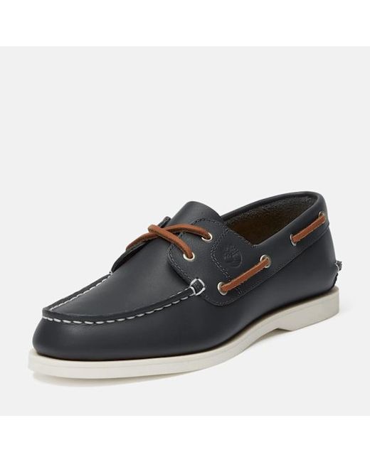 Timberland Blue Classic Boat Shoe For