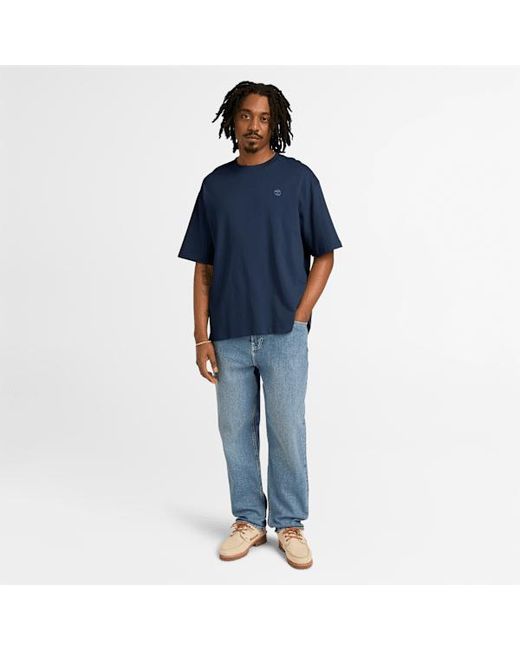 Timberland Blue Dunstan River Short-Sleeve T-Shirt For for men