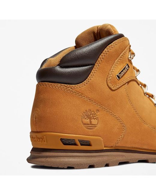 Timberland Brown Euro Rock Mid Hiking Boot For for men