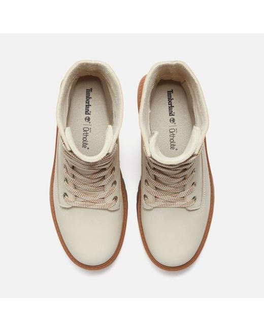 Timberland Natural Stone Street Platform Mid Boot For