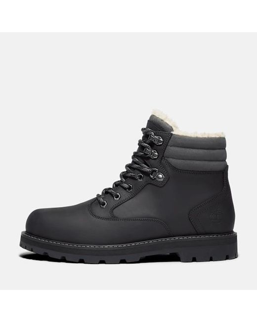Timberland Black Britton Road Mid Waterproof Boot For for men