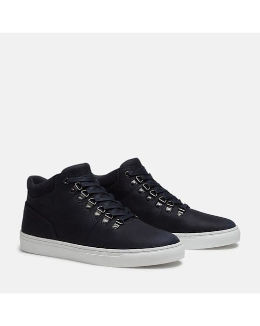 Timberland Black Lisbon Hill Mid Trainer For for men