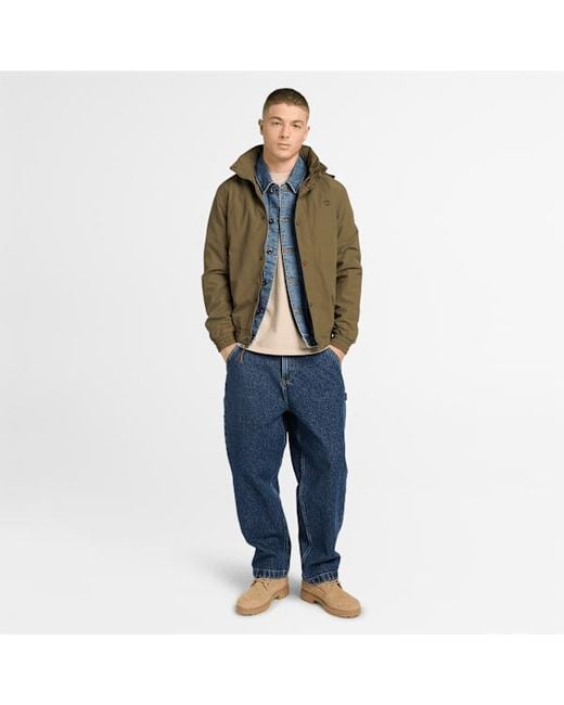 Timberland Green Waterproof Bomber For for men