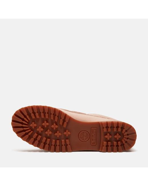 Timberland Pink Authentic 3-Eye Boat Shoe For