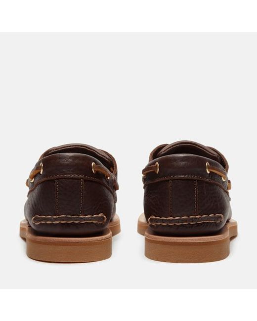 Timberland Brown Crafted Boat Shoe For for men