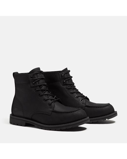 Timberland Black Redwood Falls Essential Mid Waterproof Boot For for men