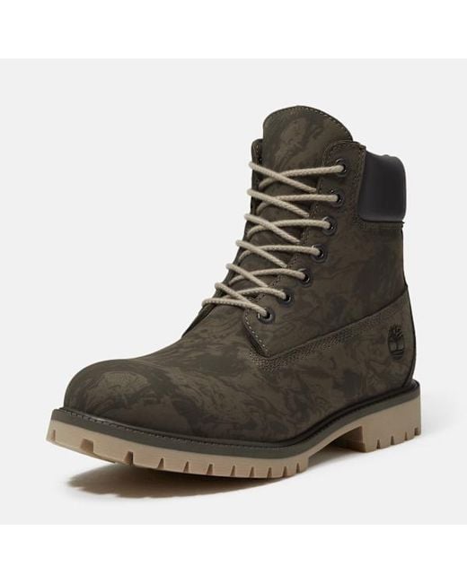 Timberland Brown Heritage 6-Inch Waterproof Boot For for men