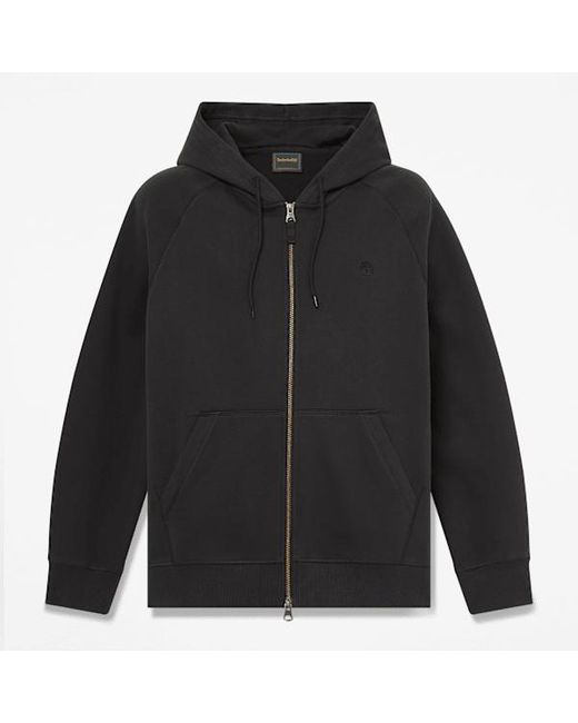 Timberland Black Exeter River Full-Zip Hoodie For for men