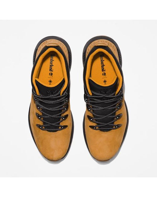 Timberland Brown Sprint Trekker Mid Waterproof Trainer For for men
