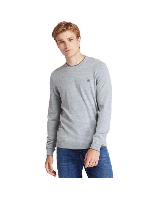 pull timberland blanc