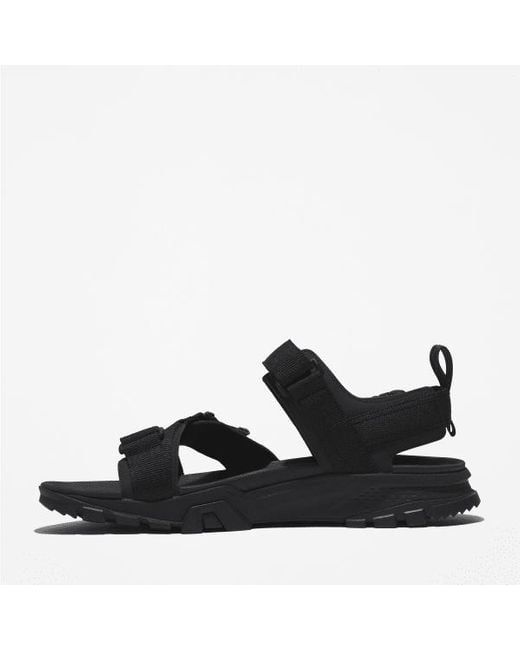 Timberland Black Garrison Trail Sandals for men