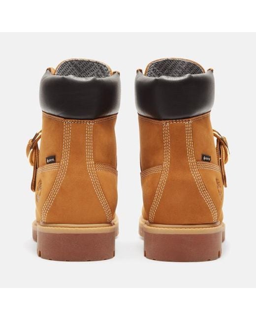 Timberland Brown X Beams Buckle Boot With Gore-Tex Membrane For for men