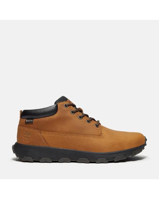 Timberland Brown Winsor Park Mid Gore-Tex Trainer For for men