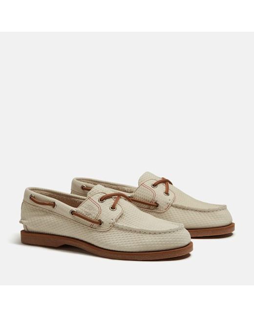 Timberland Natural Classic Boat Shoe For