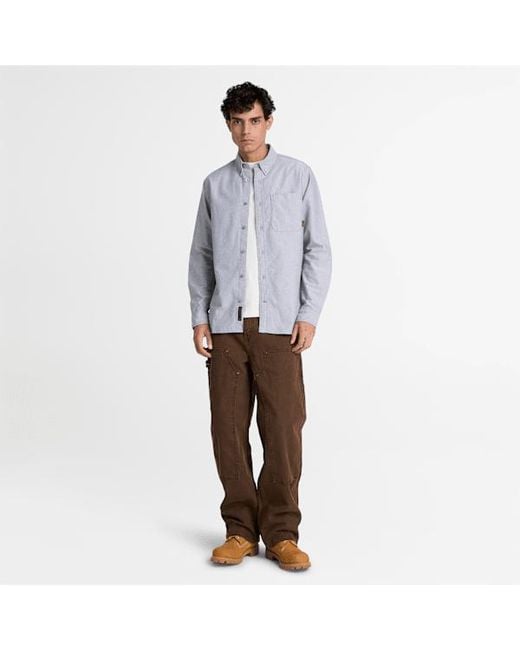 Timberland Blue Lake Warner Oxford Shirt For for men