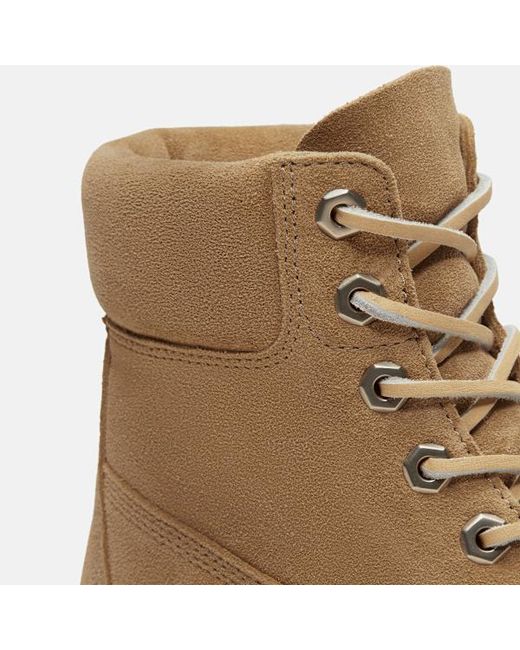 Timberland Brown Mix Tape 6-Inch Waterproof Boot For