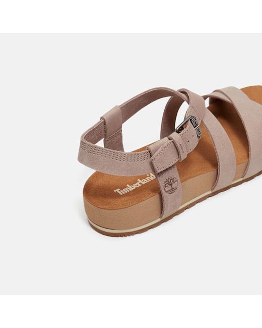 Timberland Brown Malibu Waves Backstrap Sandal For