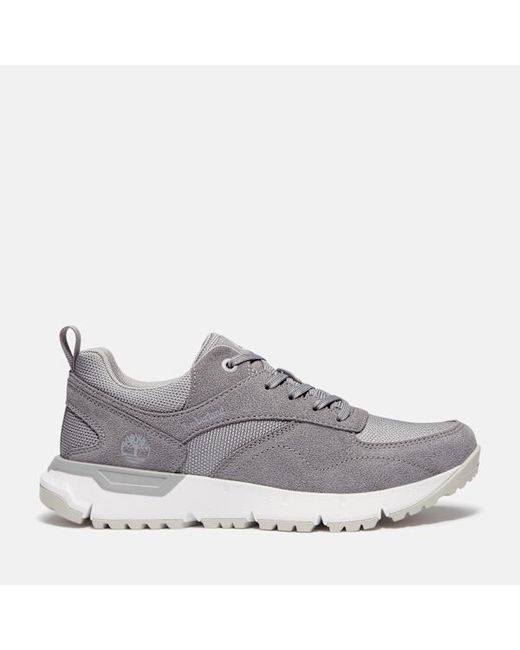 Timberland Gray Voyager Park Trainer For Men In Grey, Man, Grey, Size: 6.5 for men