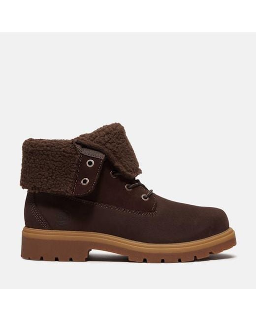 Timberland Brown Auburn Falls Warm-Lined Waterproof Boot For