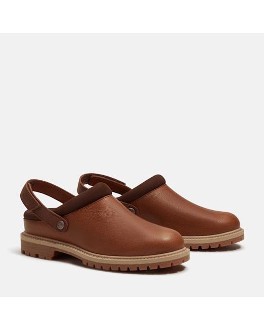 Timberland Brown Premium Clog For