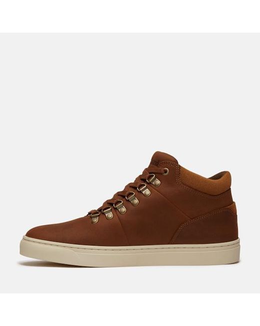 Timberland Brown Lisbon Hill Mid Trainer For for men