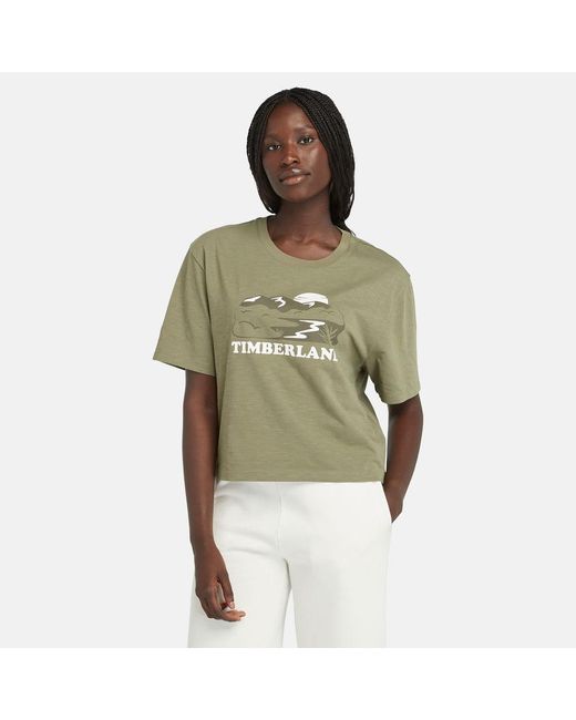 Timberland Green Graphic T-shirt