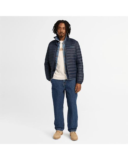 Timberland Axis Peak Durable Water-repellent Jacket For Men In Dark Blue, Man, Blue, Size: 3xl for men