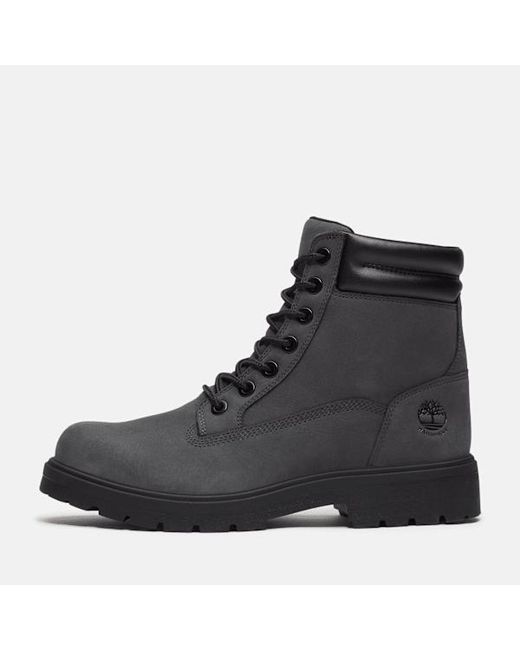 Timberland Black Auburn Falls 6-Inch Waterproof Boot For for men
