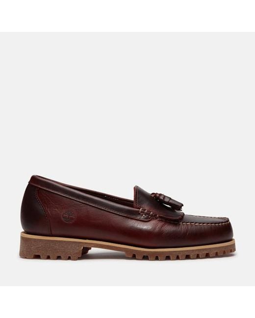Timberland Brown All Gender Authentic Kiltie Loafer for men