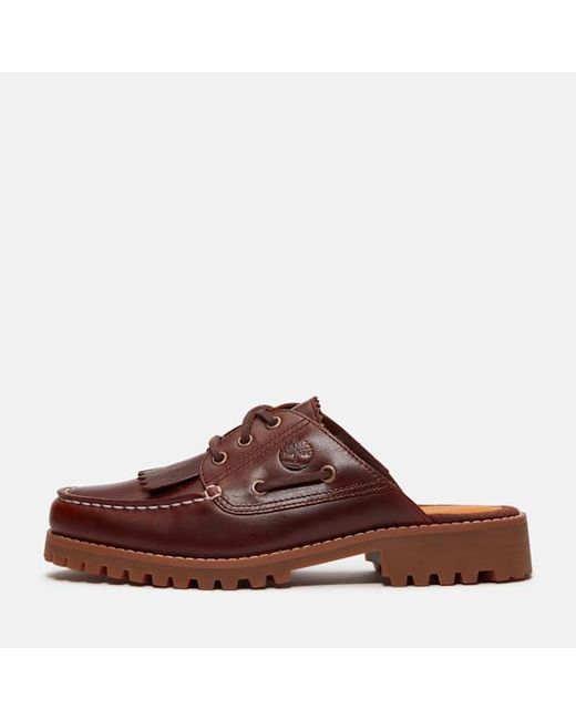 Timberland Brown Authentic Mule For