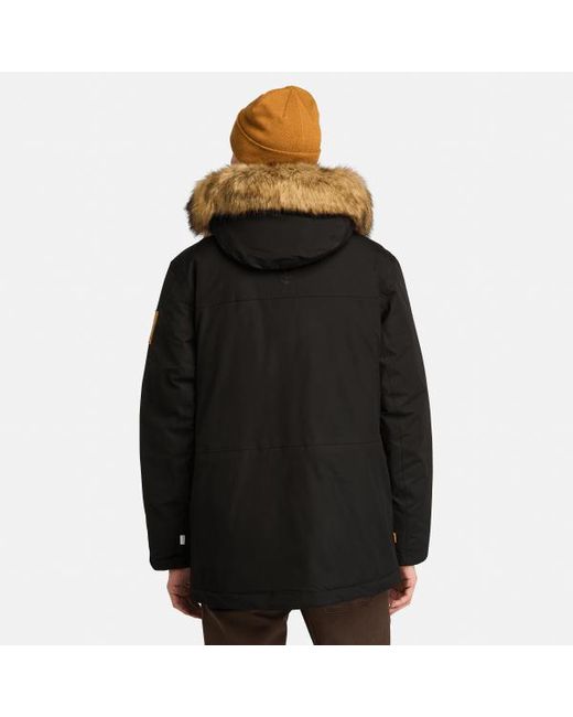 Timberland Scar Ridge Waterproof Parka For Men In Black, Man, Black, Size: 3xl for men