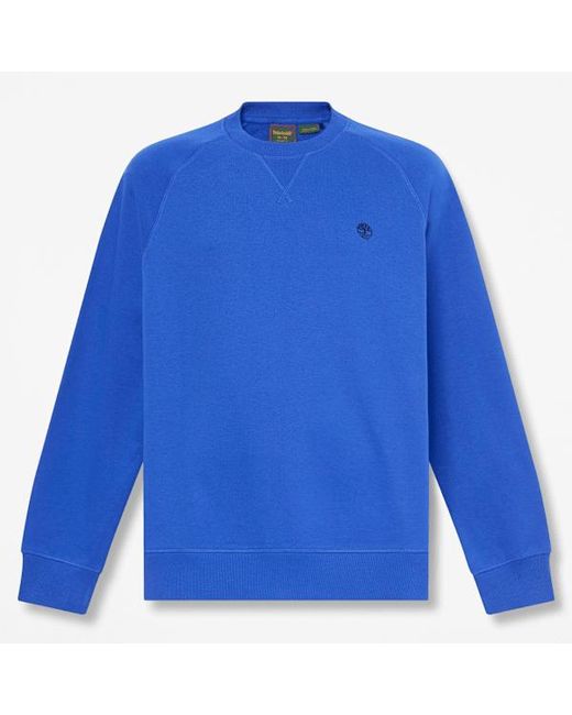 Timberland Blue Exeter River Crew Sweatshirt For for men