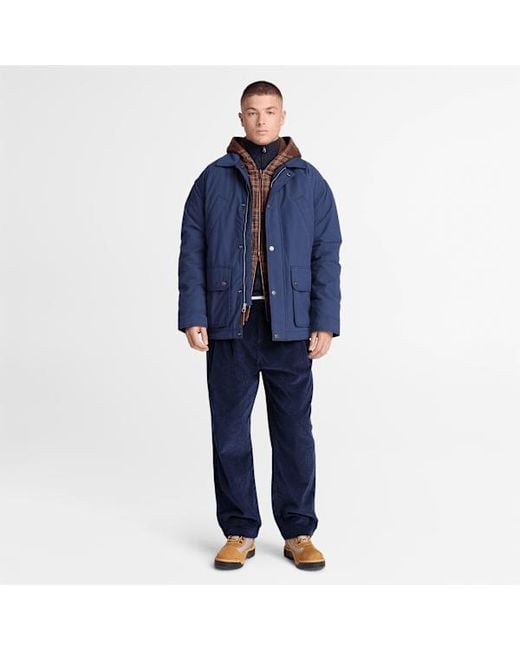 Timberland Blue Wenham Insulated Field Coat For for men