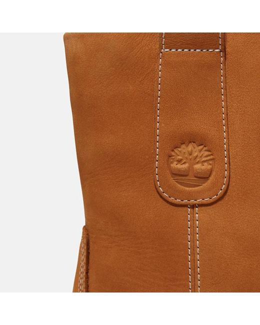 Timberland Brown Heritage Mid Pull-On Boot For for men
