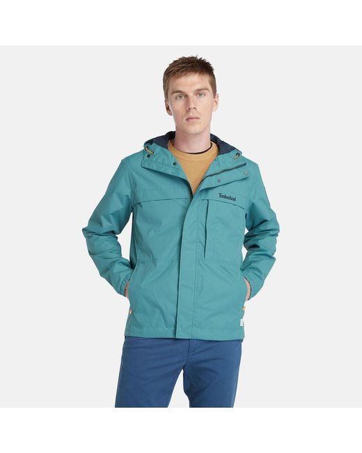 Timberland Blue Benton Water-resistant Shell Jacket for men