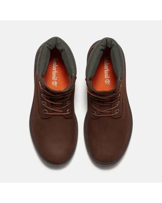 Timberland Brown Premium 6-Inch Waterproof Boot For