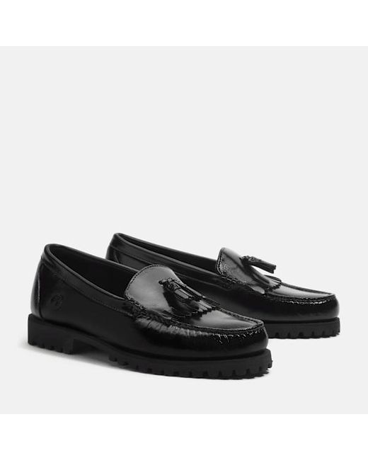 Timberland Black All Gender Authentic Kiltie Loafer for men