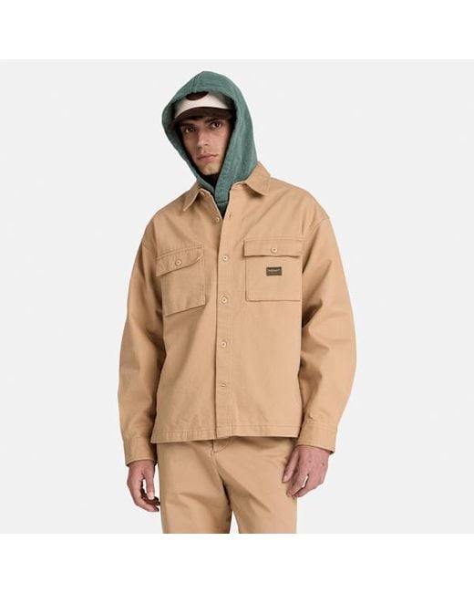 Timberland Natural Utility Overshirt For for men
