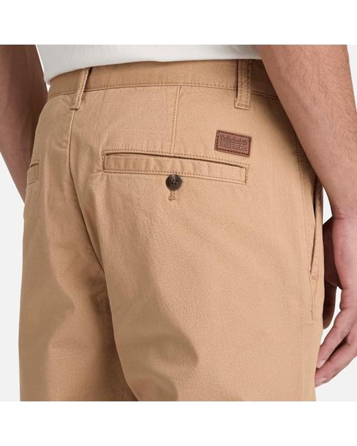 Timberland Natural Claremont Straight Twill Chino Trouser For for men