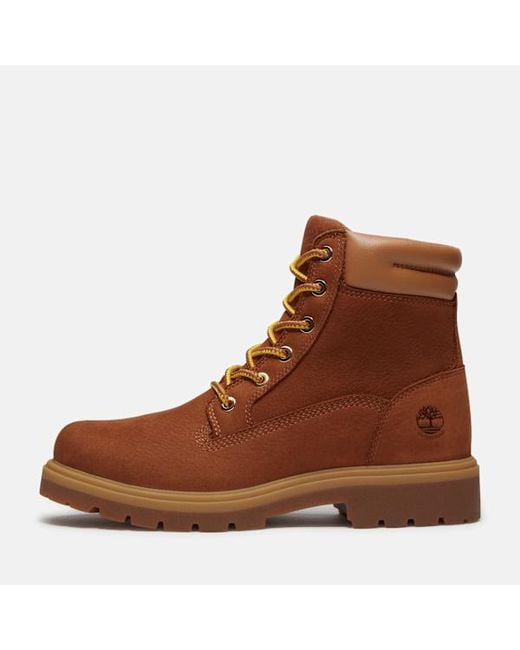 Timberland Brown Auburn Falls 6-Inch Waterproof Boot For