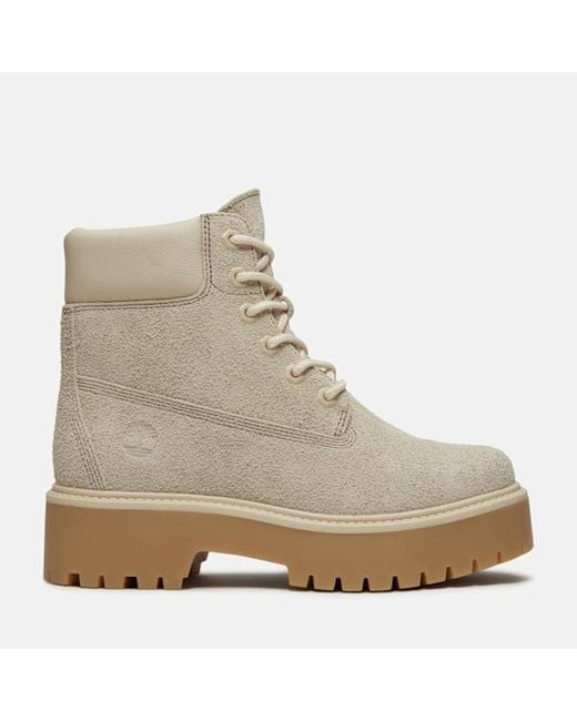 Timberland Natural Stone Street Platform 6-Inch Boot For