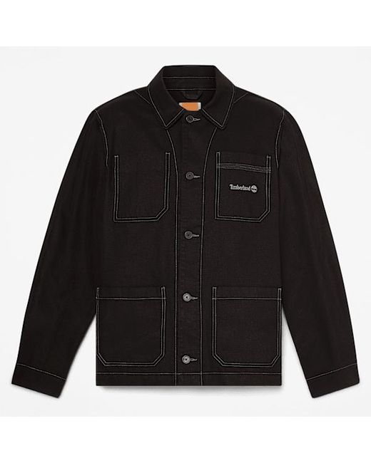 Timberland Black Chore Canvas Jacket