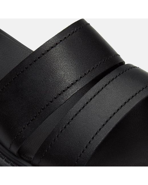 Timberland Black Gladiator Flat Sandal