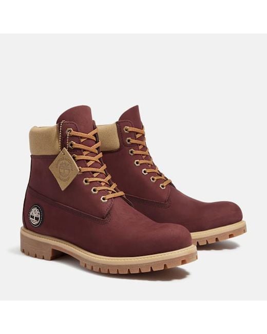 Timberland Brown Premium 6-Inch Waterproof Boot For for men