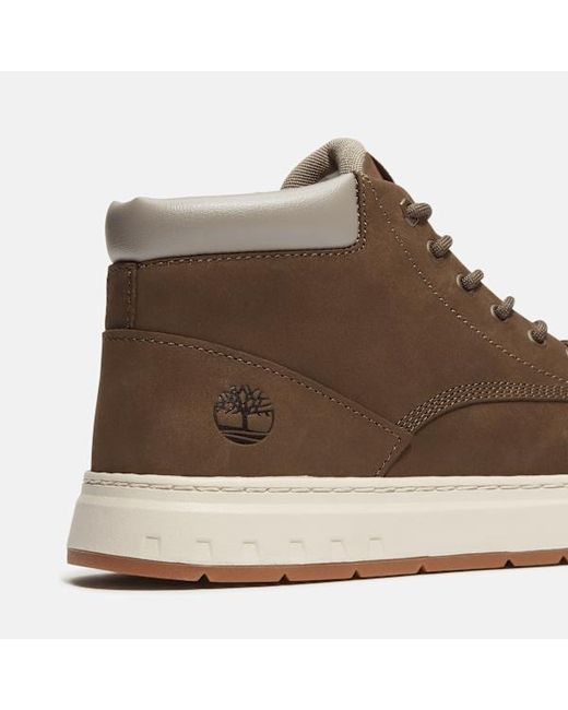 Timberland Brown Maple Grove Mid Trainer For for men